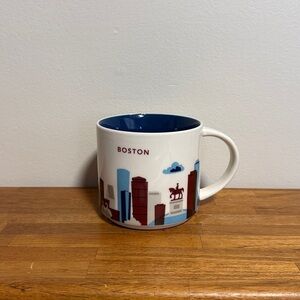 (Chipped) Starbucks Boston you are here mug